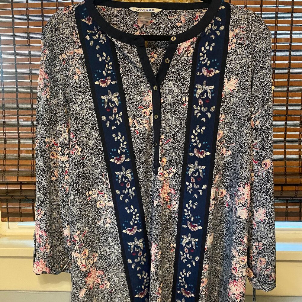 NYGARD WOMEN'S XL BLOUSE PRE-LOVED EXCELLENT COND